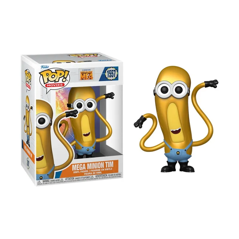 Funko Minions Despicable Me 4 Super Tim Chibi Figures-2