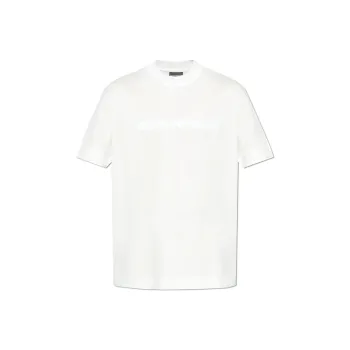 EMPORIO ARMANI Logo Patch Crewneck T Shirt
