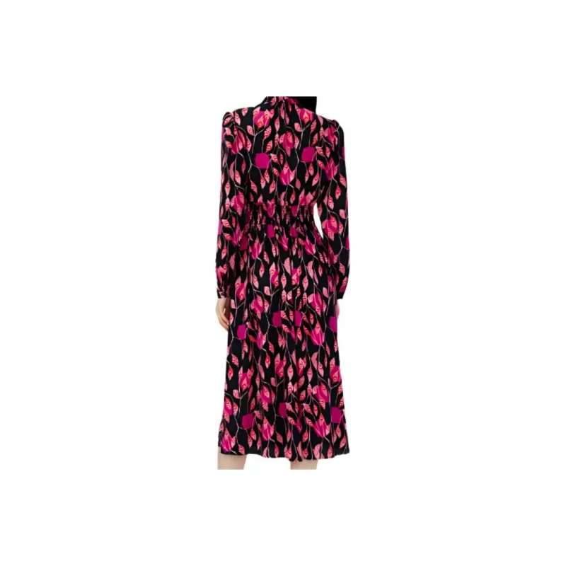 DVF Diane Von Furstenberg Erica Long Sleeved Midi Dress-1