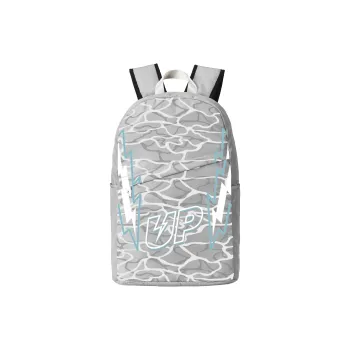 TURN UP Nylon Backpack Unisex Gray