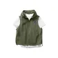 Army Green (with Black and Blue Facial Design Chest Logo)