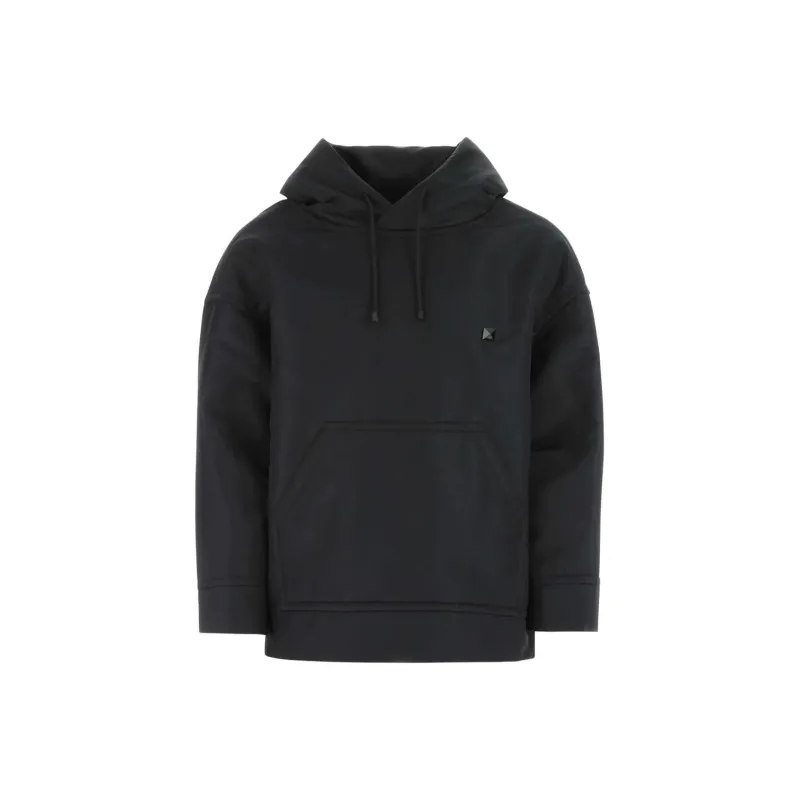 Valentino Drawstring Long Sleeved Hooded Jacket-0