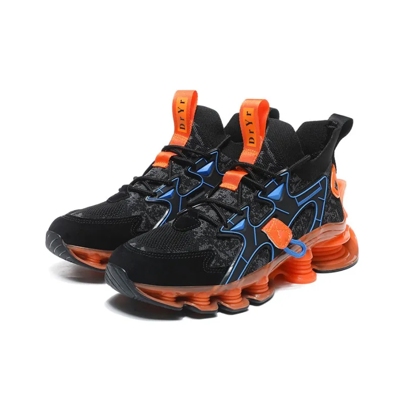 Jerden Smith Shock Absorbers With Slip Resistant And Abrasion Resistant Properties Low Top Casual Shoes Men's-8