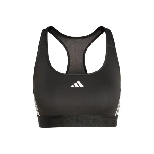 Adidas Free Shipping With AdiClub Powerreact Training Medium Support Hyperglam Bra