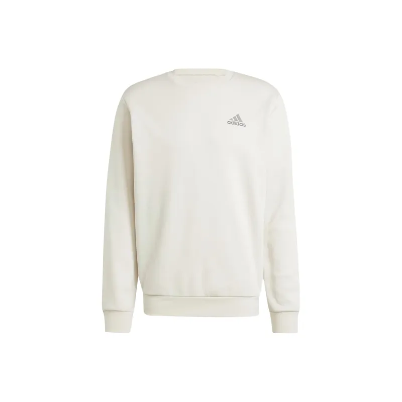 Adidas Feelcozy Essentials Fleece Sweatshirt Sweatshirt Men's Oxide Aluminum-0
