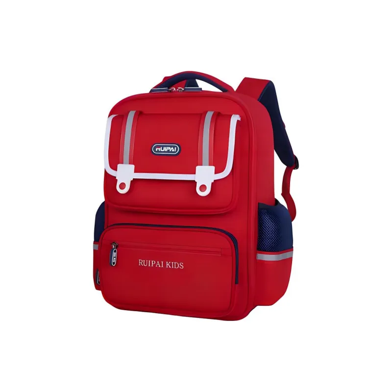 RUIPAI Polyester Student Bag Regular Kids' National Trend Red/Taro Purple/Sapphire Green-1