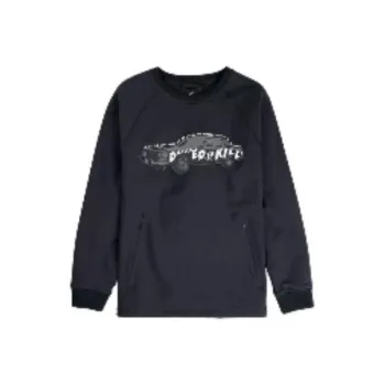 BURTON X RUN DMC Co-brand Sweatshirts Men Black