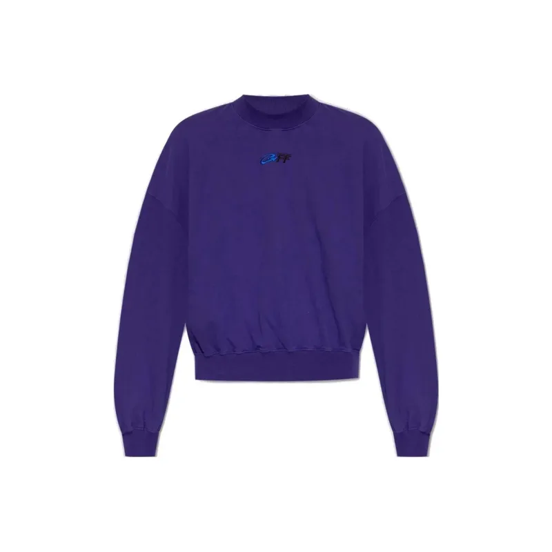 OFF WHITE Sweatshirts Men Purple-0