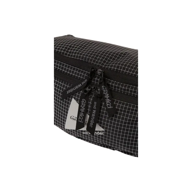 Gramicci And Wander Collaboration Ripstop Fabric Backpack Men's Black-12