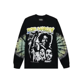 Chinatown Market Bob Marley Punk Longsleeved T Shirt