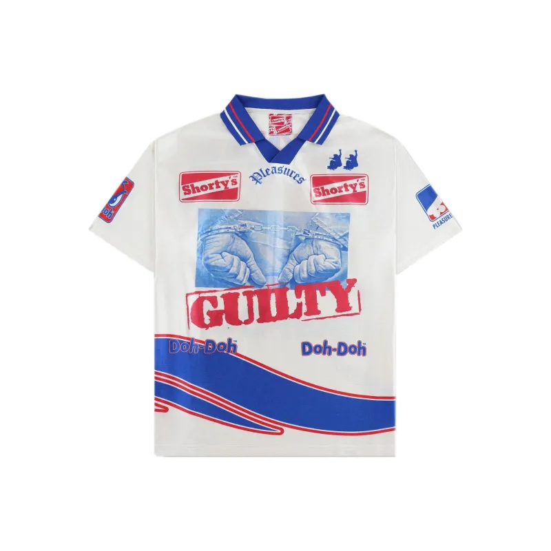 PLEASURES Guilty Soccer Jersey-0