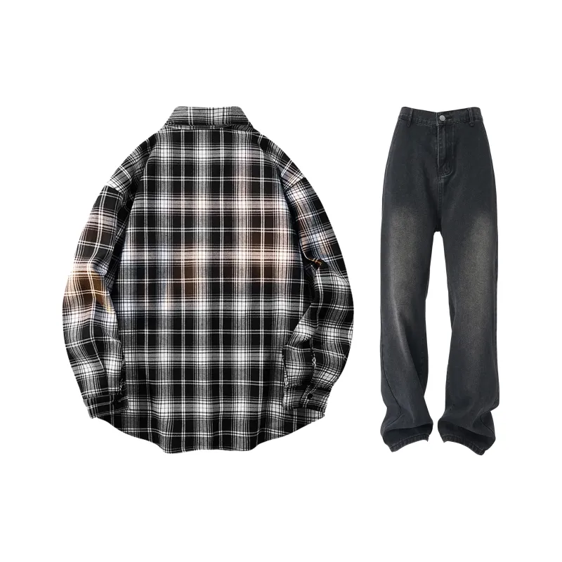 THREEAGAINTHR33 Shirt Matching Set Unisex-1