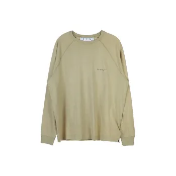 OFF-WHITE Oversized Logo Detailed Crewneck Sweatshirt