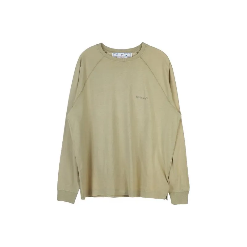OFF WHITE Oversized Logo Detailed Crewneck Sweatshirt-0