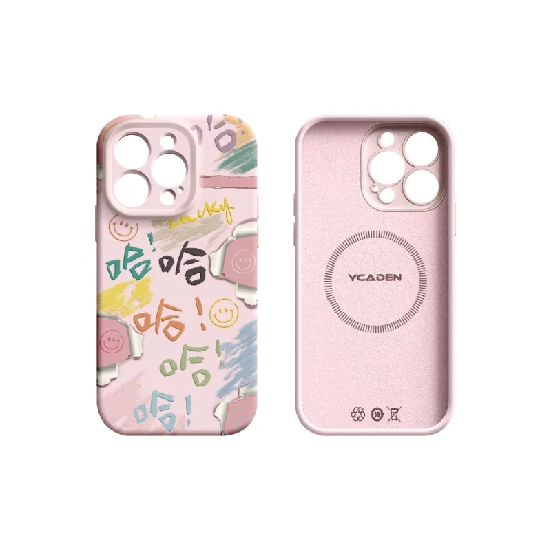 K Touch Silicone Material Phone Cases Compatible With Apple 16 Pro Max/15/14/13/12/11 Series All-40