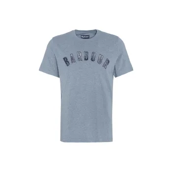 BARBOUR SS24 T Shirt Men's Gray
