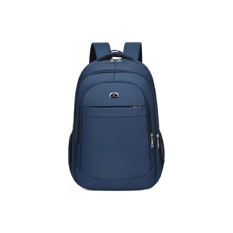 SEVENMOONS Oxford Backpack Men's Gray/Black/Blue-6