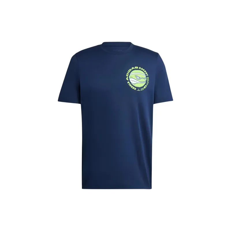 Adidas T Shirt Men's Collegiate Marine Blue-0