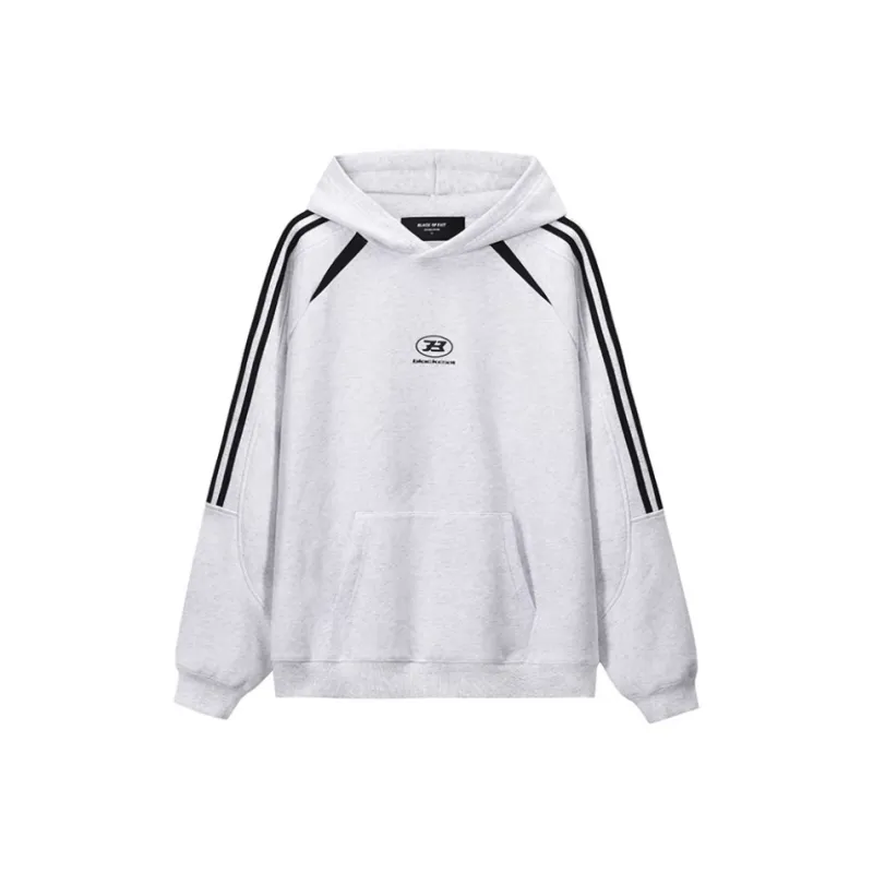 BLACK OF EXIT Sweatshirt Unisex Heather Gray-4