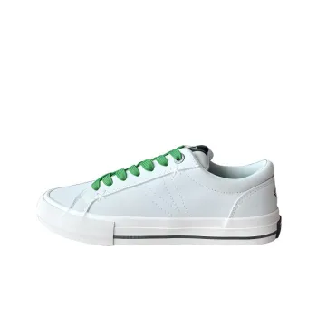 X JIMSUN Coverage Balance Lightweight Low Top Skateboard Shoes Unisex White