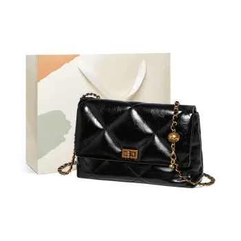 15 MINS Synthetic Leather Crossbody Shoulder Bag Small Size Women's Black/Coffee/Burgundy