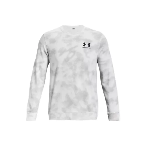 Under Armour Rival Sweatshirts Men White