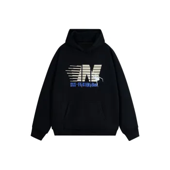 SIMPLE RIMLESS/SRME x Nomt Collaboration Fall And Winter Sweatshirt Unisex