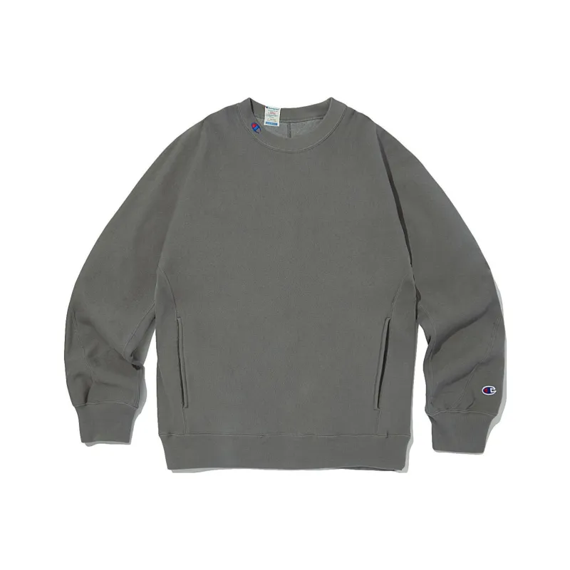 Champion Reverse Weave Sweatshirt Unisex Charcoal Gray-0