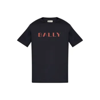 BALLY Logo Printed Crewneck T Shirt