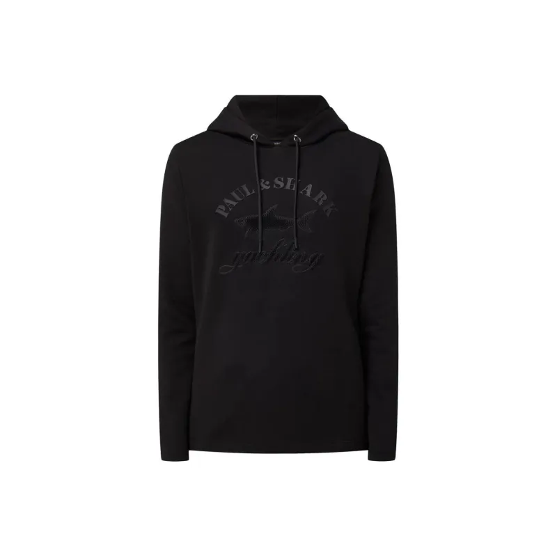 Paul & Shark Logo Printed Drawstring Hoodie-0