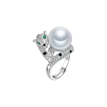 ME LUXE Pearl Rings Women's