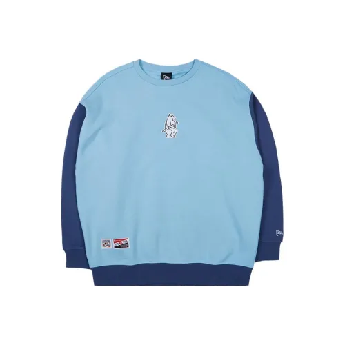 New Era Sweatshirt Unisex Light Blue