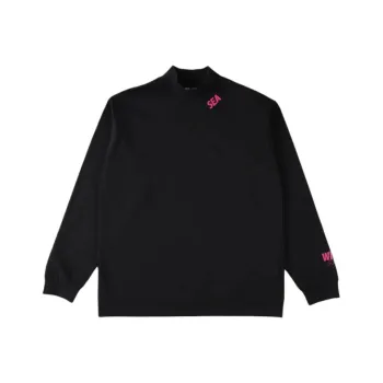 WIND AND SEA T Shirt Unisex Black Pink