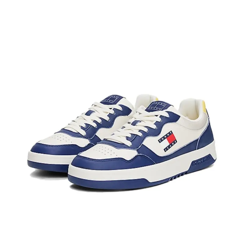Tommy Hilfiger Trainers Low Top Skateboard Shoes Men's Blue-1