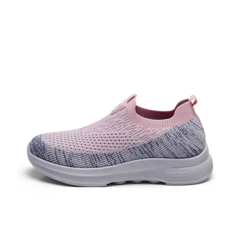 Strongman Casual Shoes Women's Low Top Black/Pink-5
