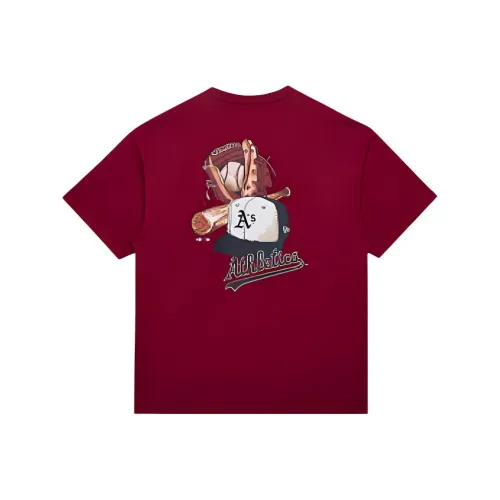 New Era x MLB FW24 T Shirt Unisex Red