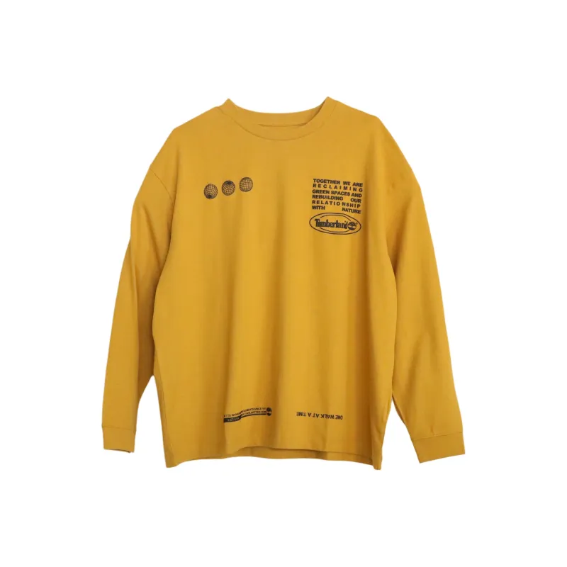 Timberland T Shirt Unisex Yellow-0