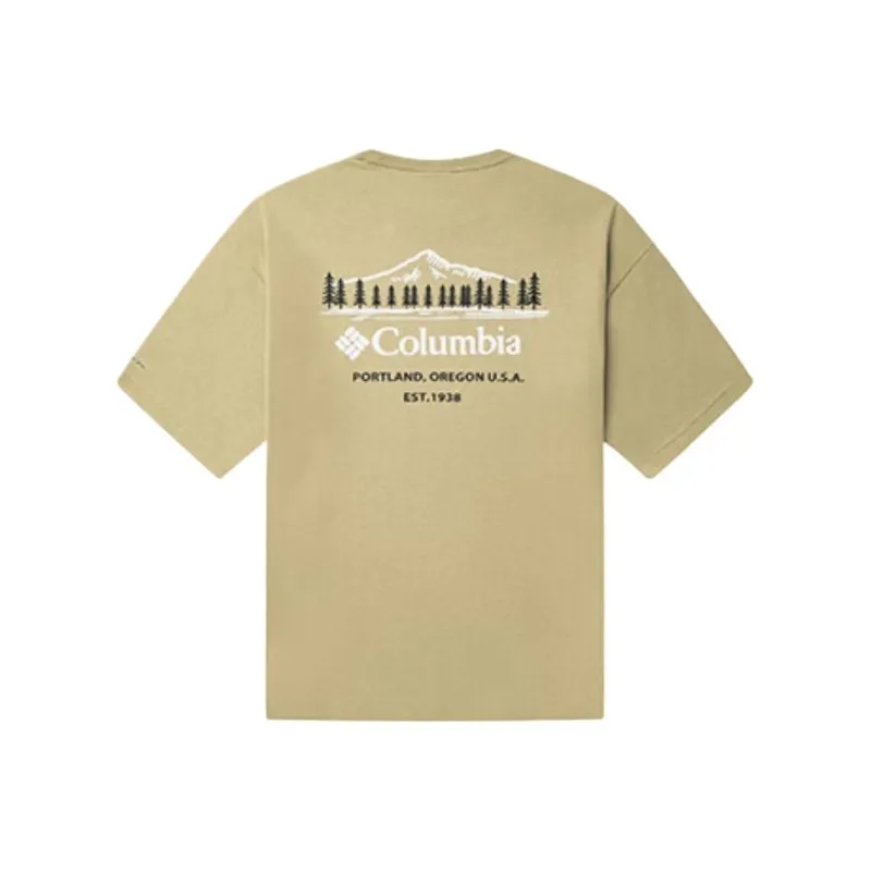 Columbia T Shirts Men Khaki-1