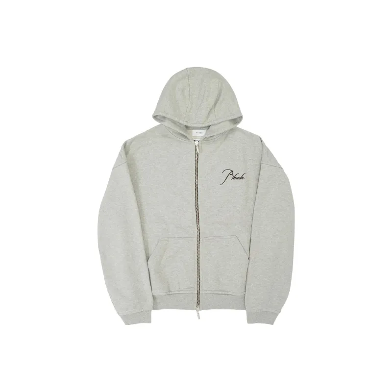 RHUDE Zip Up Hoodie-0