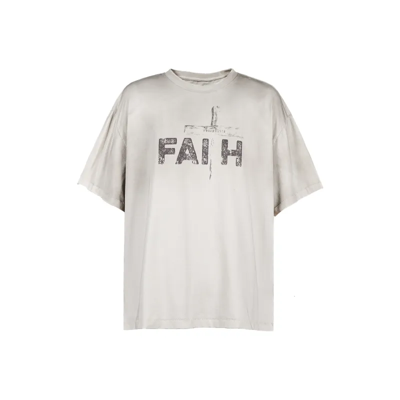 UNDERWATER T Shirt Unisex Dusty White-0