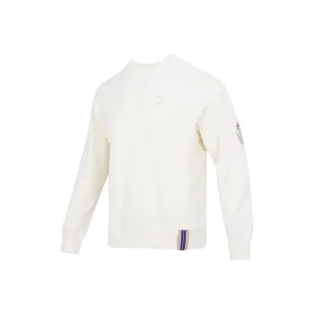 PUMA Team Badge Sweatshirts Men Ecru