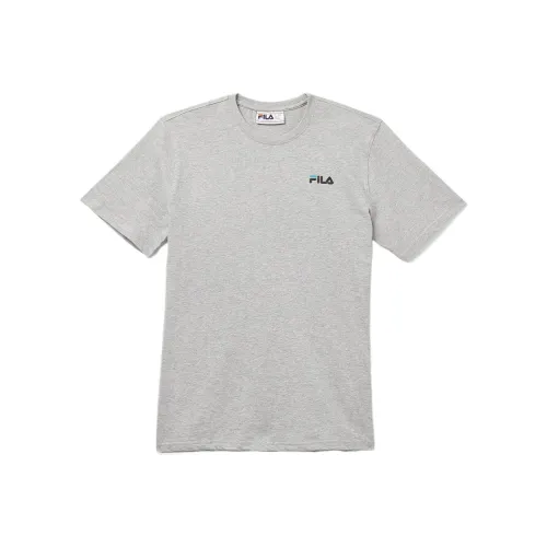 FILA ShoeTower T Shirt Unisex Gray