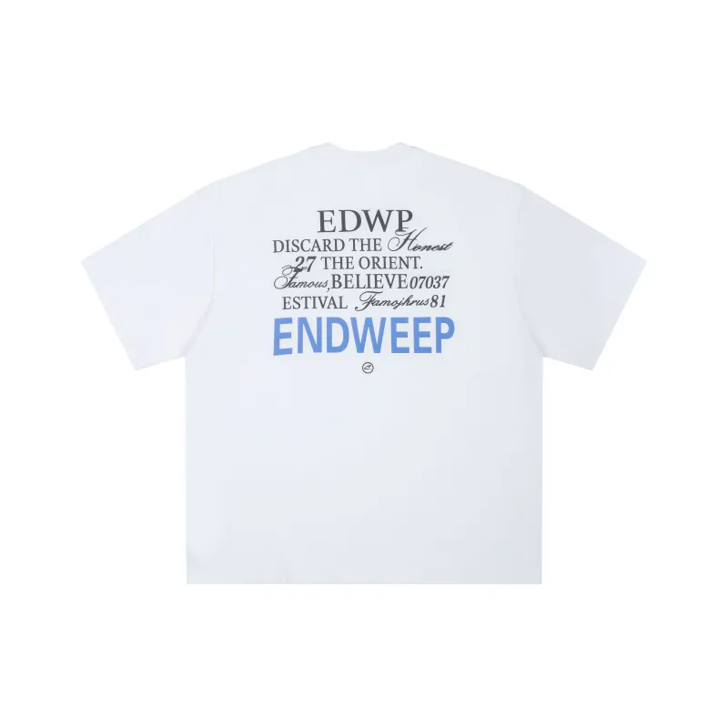 ENDWEEP Short Sleeved T Shirts Unisex-0
