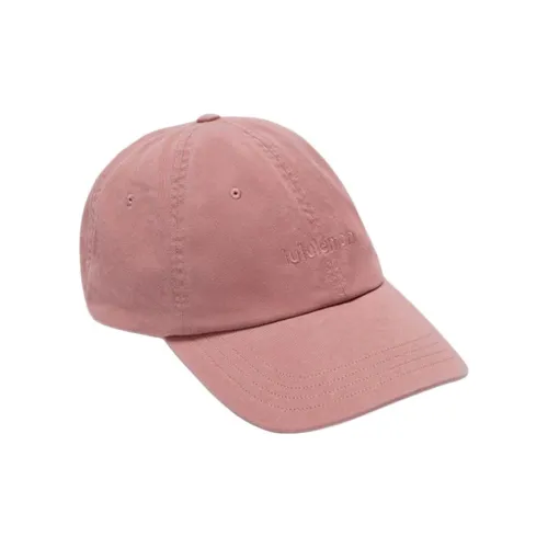 Lululemon Cotton Baseball Caps Unisex Pink