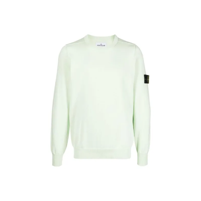 STONE ISLAND Sweatshirts Men Light Green-0
