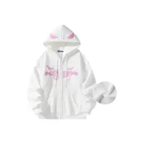 White Purple[Thickened and Fleece-Lined]