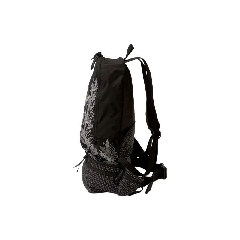 Gramicci And Wander Collaboration Ripstop Fabric Backpack Men's Black-2