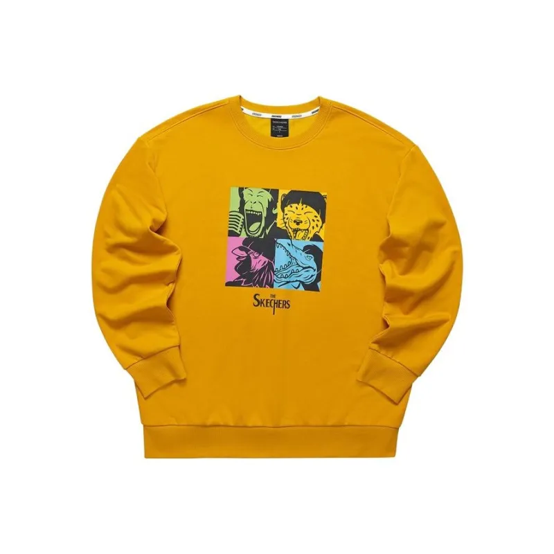 Skechers Sweatshirts Men Gold-0