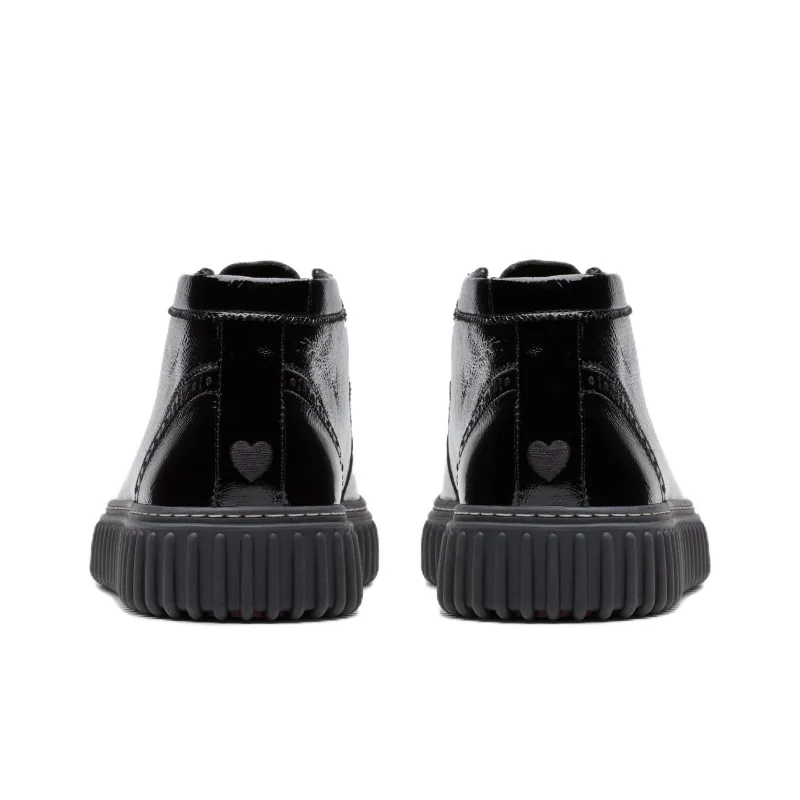 Clarks Torhill Heart Ankle Boots Men's Black-4