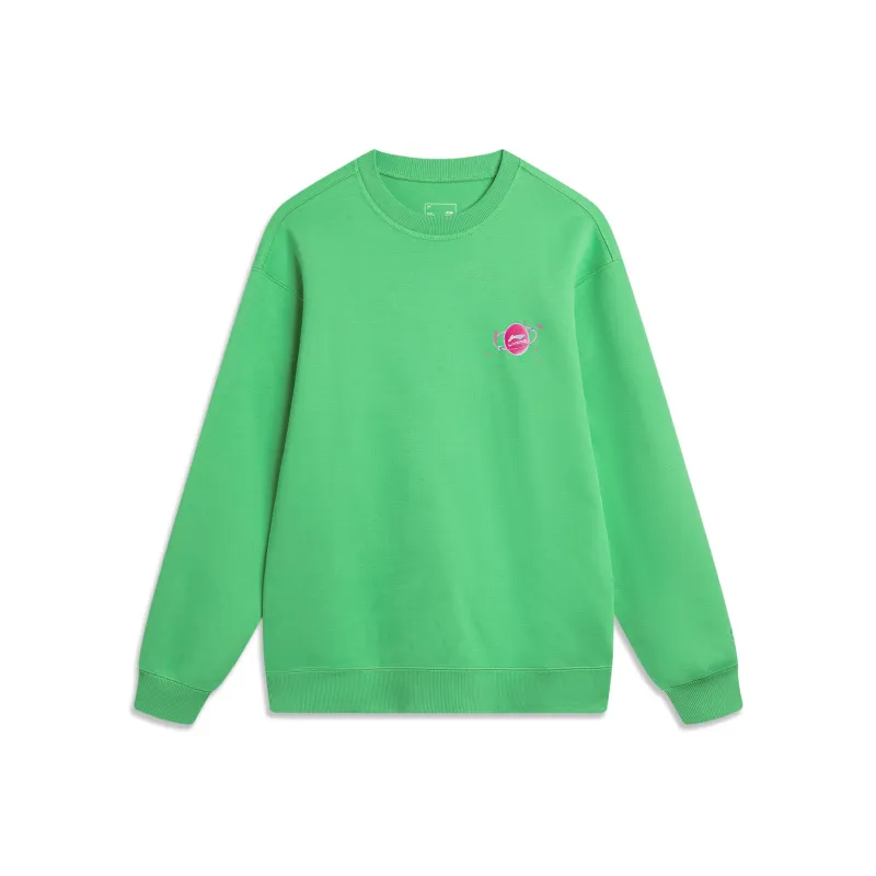 LiNing Sports Life Collection Sweatshirt Men's Secret Realm Green-0
